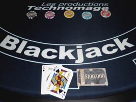 table de blackjack